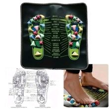 Kavicsokkal ellátott akupresszúrás masszázs szőnyeg talpmasszázs RAKTÁRON