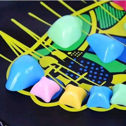 Kavicsokkal ellátott akupresszúrás masszázs szőnyeg talpmasszázs RAKTÁRON