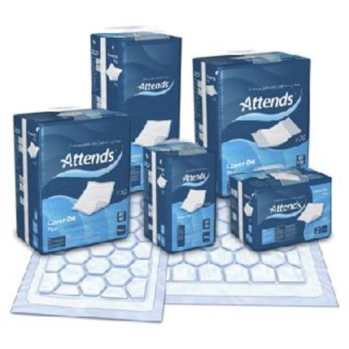 Egyszer használatos betegalátét ATTENDS Cover-Dri 40x60 cm/490ml 50darabos csomag - Felfekvés Terápia