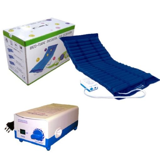 Ricant Decu 2 Kompresszoros Felfekvés elleni matrac 50-130kg-ig PU takaróval I-IV stádiumra 