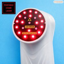 Portable Home Laser 760mW - kézi lágylézer készülék állvánnyal - Gyógyító safe laser smart laser lézer otthoni használatra