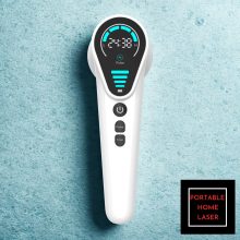 Portable Home Laser 760mW - kézi lágylézer készülék állvánnyal - Gyógyító safe laser smart laser lézer otthoni használatra