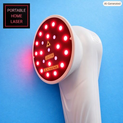 Portable Home Laser 760mW - kézi lágylézer készülék állvánnyal - Gyógyító safe laser smart laser lézer otthoni használatra