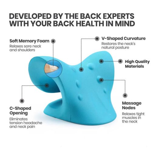 Nyaki kiropraktikus gerincnyújtó párna - A nyaknyújtás és a gerincnyújtás eszköze RAKTÁRON