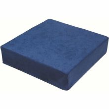  VISKO Memóriahab Ülőpárna  45x40x8 cm PU Levehető kék huzattal - Felfekvés Terápia