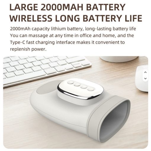 SmartHand Warm Airbag Compress Hand Massager - Kompressziós regeneráló kézmasszírozó Melegítő funkcióval