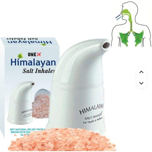 Himalaya Salt - Himalája Kerámia Sópipa inhalációs készülék - Sóterápia Haloterapia