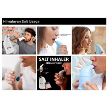 Himalaya Salt - Himalája Kerámia Sópipa inhalációs készülék - Sóterápia Haloterapia