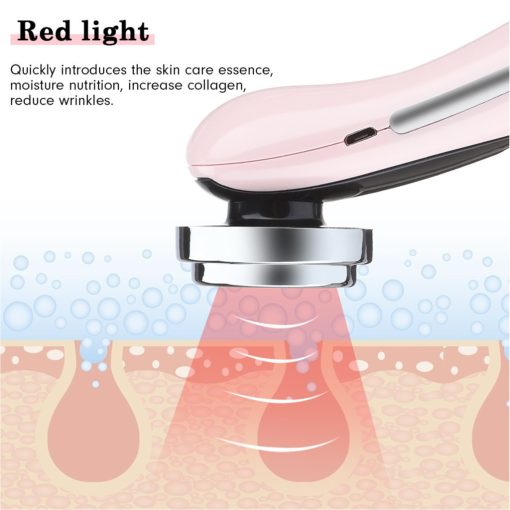 Smart Red - Medical Red Light Therapy - Fototerápiás készülék, Vörösfény, Negatív ionos, Pórusösszehúzó, Arcápoló